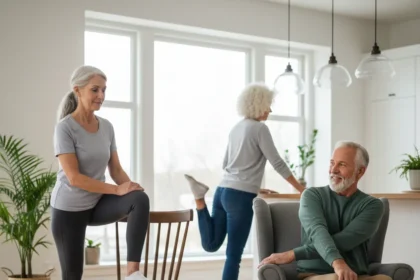 Mobility drills for adults over 60 improve balance and reduce stiffness