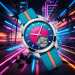 Moser's Miami tourbillon watch brings F1 flair to luxury timekeeping — AI-generated illustration