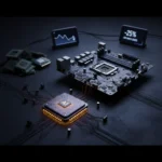 PC motherboard sales collapse 25% as chipmakers pivot to AI — AI-generated illustration