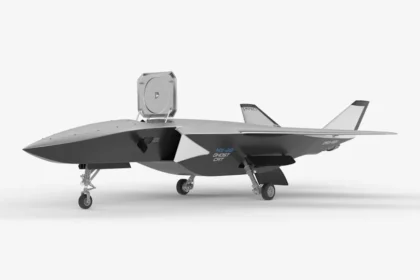 A model of a fighter jet on a white background