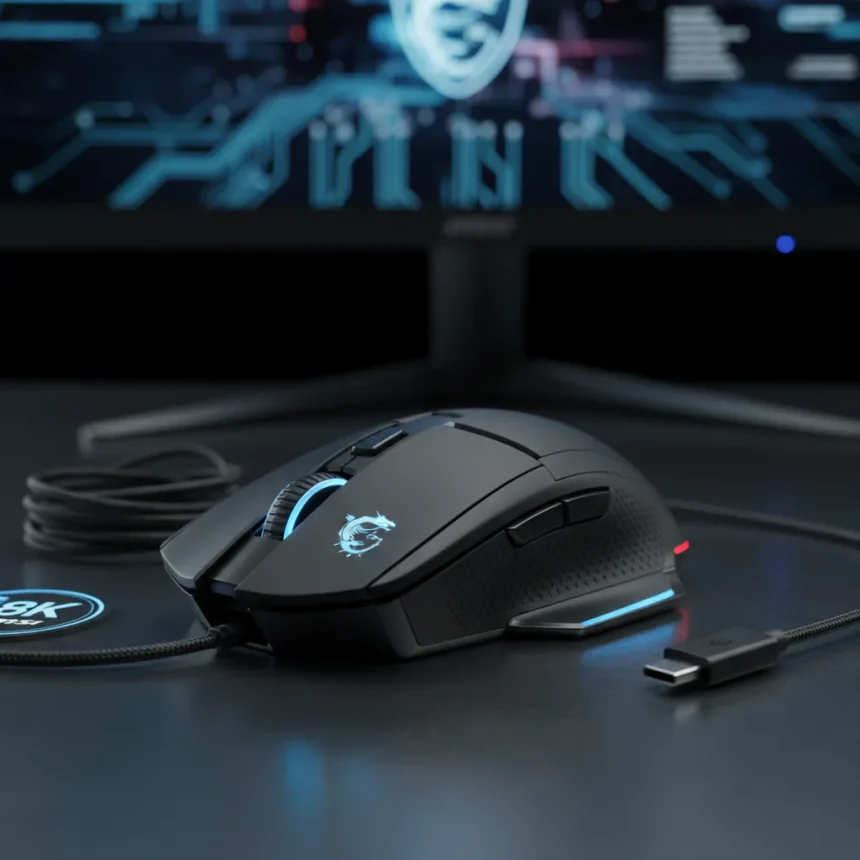 MSI Versa 300 Wireless 8K mouse delivers premium specs at a surprising price