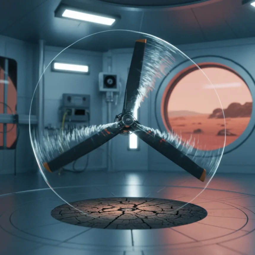 NASA Mars helicopter rotors break sound barrier for first time