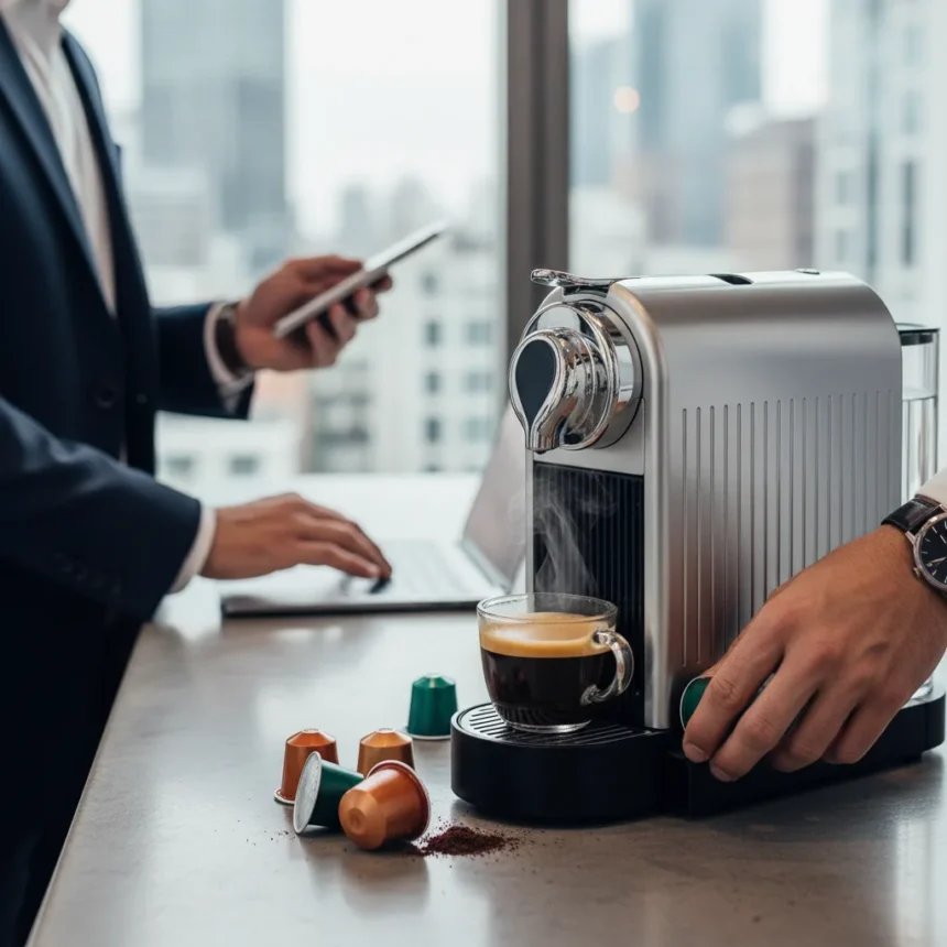 Why Nespresso deserves respect from coffee snobs — AI-generated illustration
