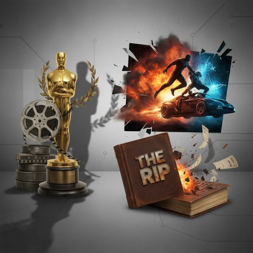Netflix's Oscar obsession blinds it to action thriller gold — AI-generated illustration