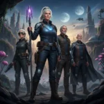 Netflix's The Boroughs flips sci-fi casting with elderly stars — AI-generated illustration