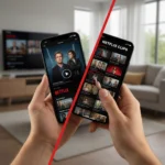 Netflix Clips: Mobile Feature That Divides Long-Time Subscribers — AI-generated illustration