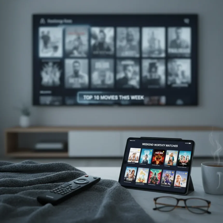 Netflix top 10 movies this week — skip the hype — AI-generated illustration