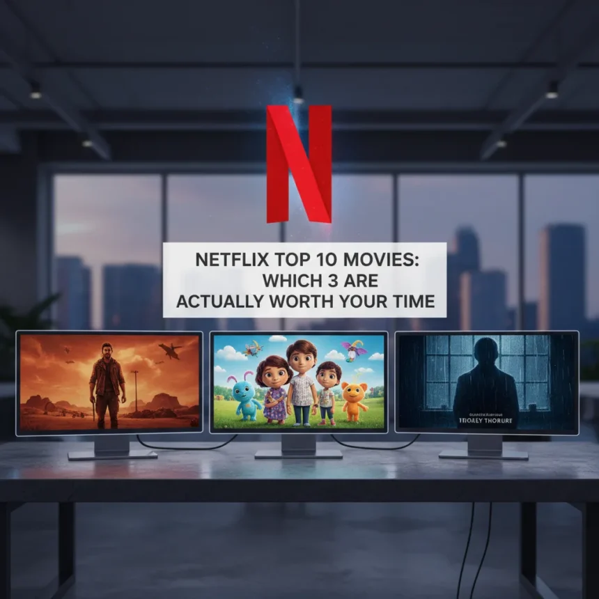 Netflix Top 10 Movies: Which 3 Are Actually Worth Your Time