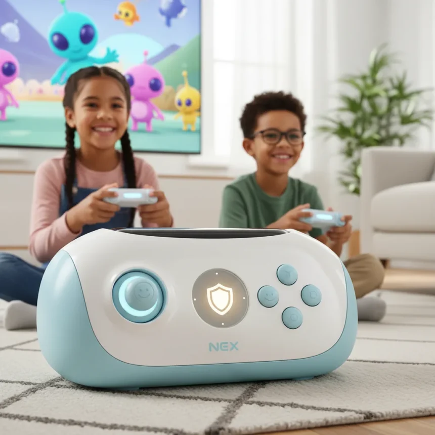 Nex's Kid-Friendly Console Aims Beyond UK Safety Act Compliance