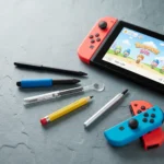 Nintendo Switch styluses for touch games boost precision — AI-generated illustration