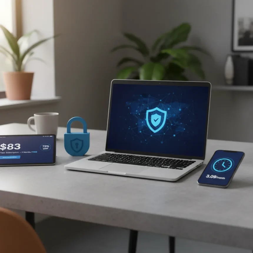NordVPN two-year subscription drops to $83 with three months free