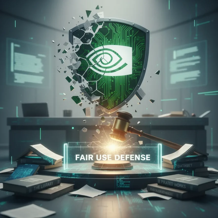 NVIDIA's Copyright Defense Crumbles in AI Training Lawsuit