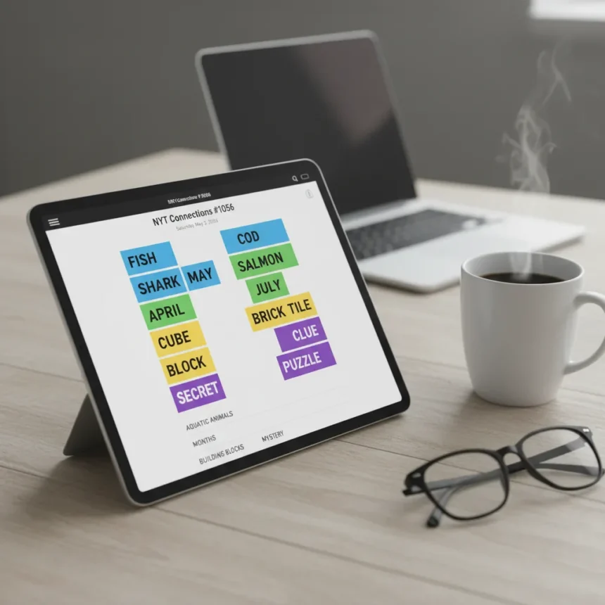 NYT Connections Game #1056 Hints and Answers for May 2 — AI-generated illustration