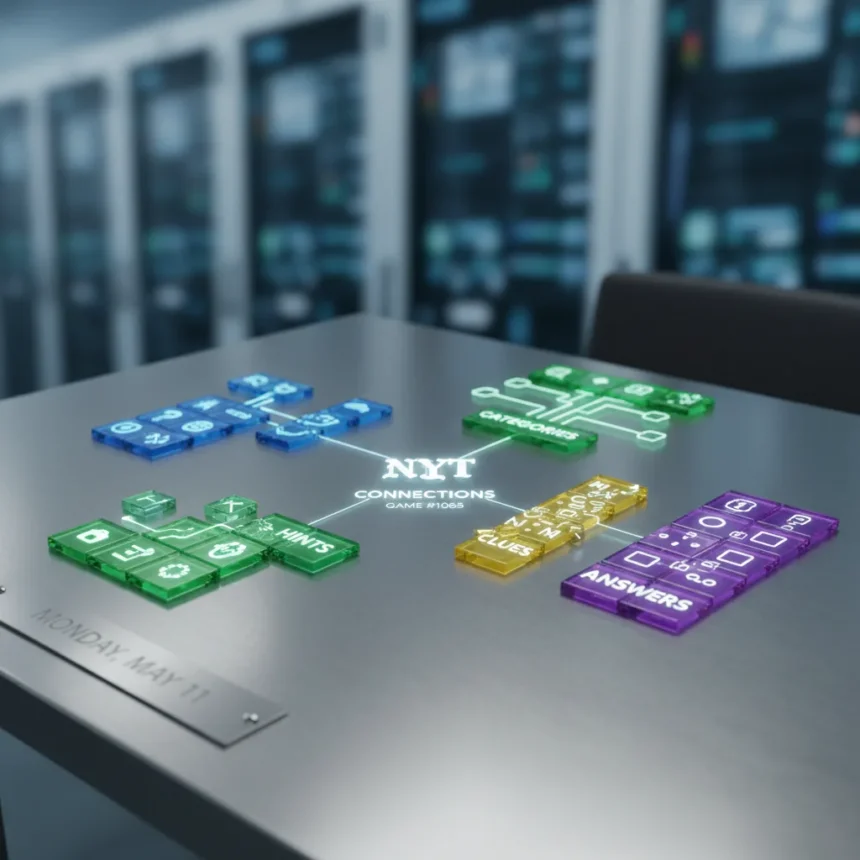 NYT Connections hints and answers for game #1065