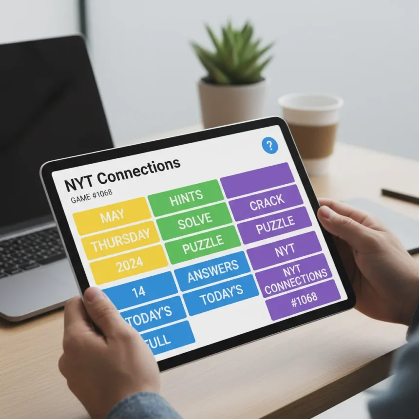 NYT Connections Game #1068 Hints and Answers for May 14