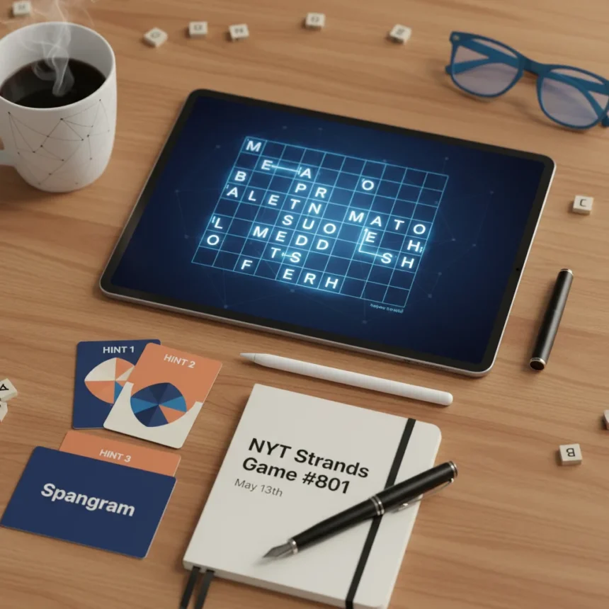 NYT Strands Game #801 Hints and Answers for May 13