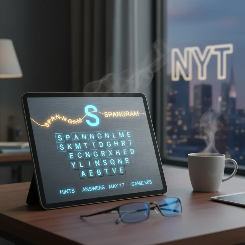 NYT Strands Game #805 Hints and Answers for May 17