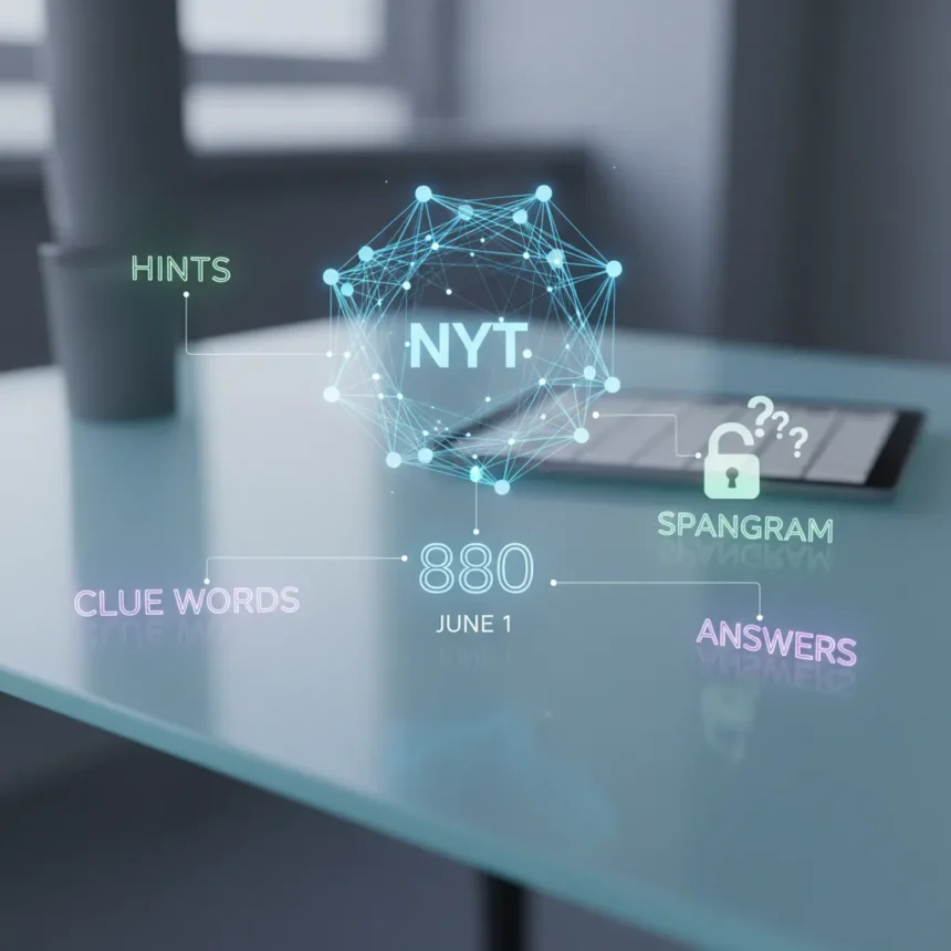 NYT Strands Game #820 Hints and Answers for June 1