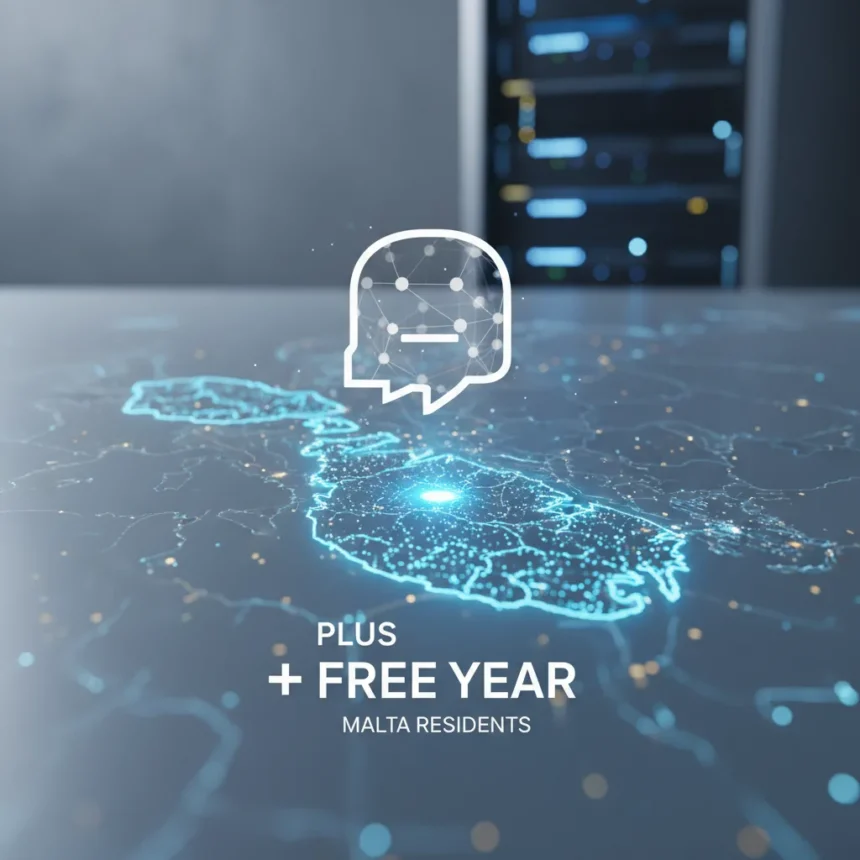 OpenAI's Malta ChatGPT Plus Free Year Signals Localized Expansion