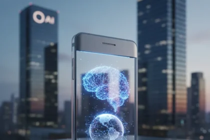 OpenAI phone rumors raise questions about AI-only devices — AI-generated illustration