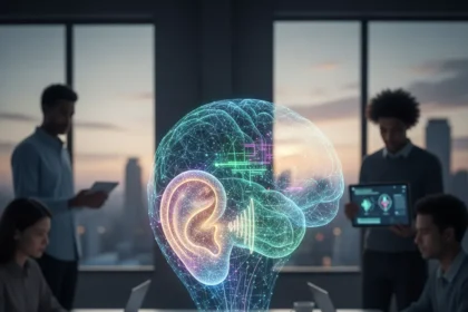 OpenAI's 3 new voice models aim to reshape developer apps — AI-generated illustration