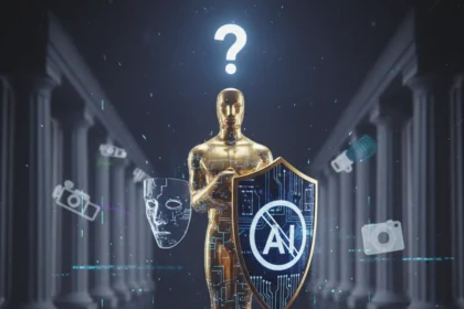 Oscars AI ban: A meaningful shield or toothless policy? — AI-generated illustration