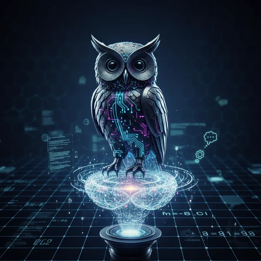 The Owl prompt makes ChatGPT think deeper and smarter — AI-generated illustration