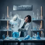 Why artist Paloma Rincon rejects AI for liquid nitrogen — AI-generated illustration