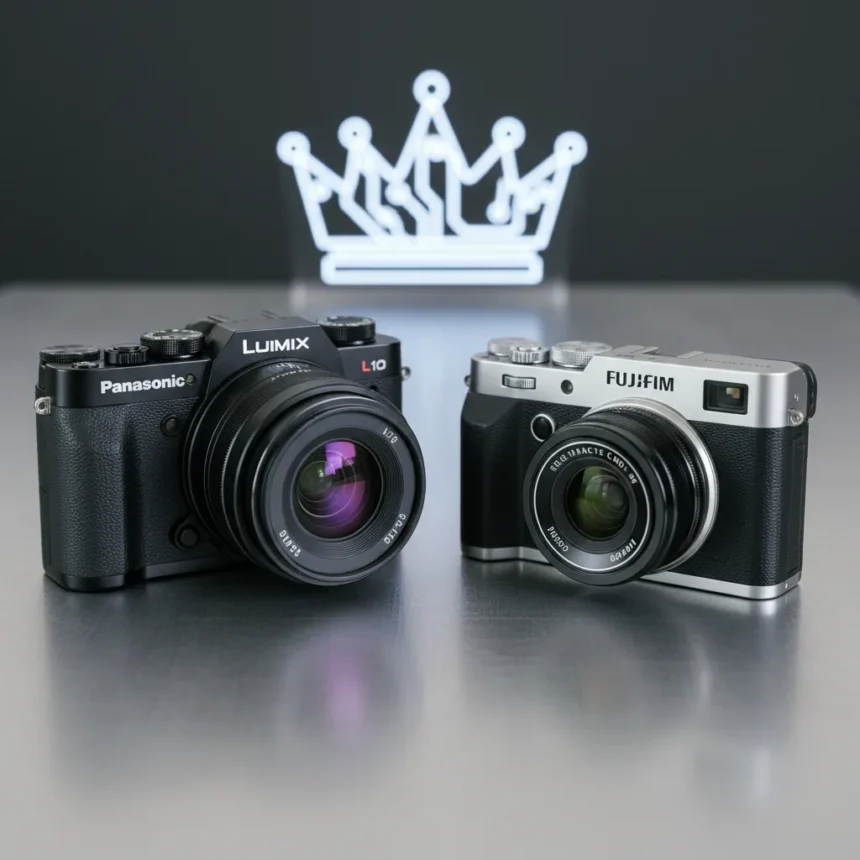 Panasonic Lumix L10 challenges Fujifilm X100VI's compact camera crown