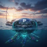 Ocean-powered AI data centers could unlock massive renewable capacity — AI-generated illustration