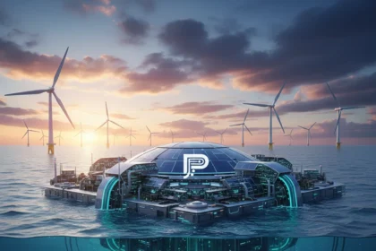 Ocean-powered AI data centers could unlock massive renewable capacity — AI-generated illustration