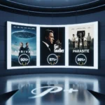 3 Paramount+ movies with 90%+ Rotten Tomatoes scores worth streaming now — AI-generated illustration