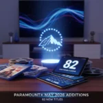 Paramount+ May 2026 additions include 82 new movies and shows — AI-generated illustration