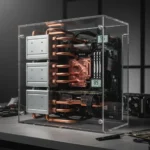 Passive water-cooled PC with 9800X3D struggles despite ambitious design
