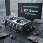 Pearl GPU mining profitability collapses as AI-compute crypto hype fades