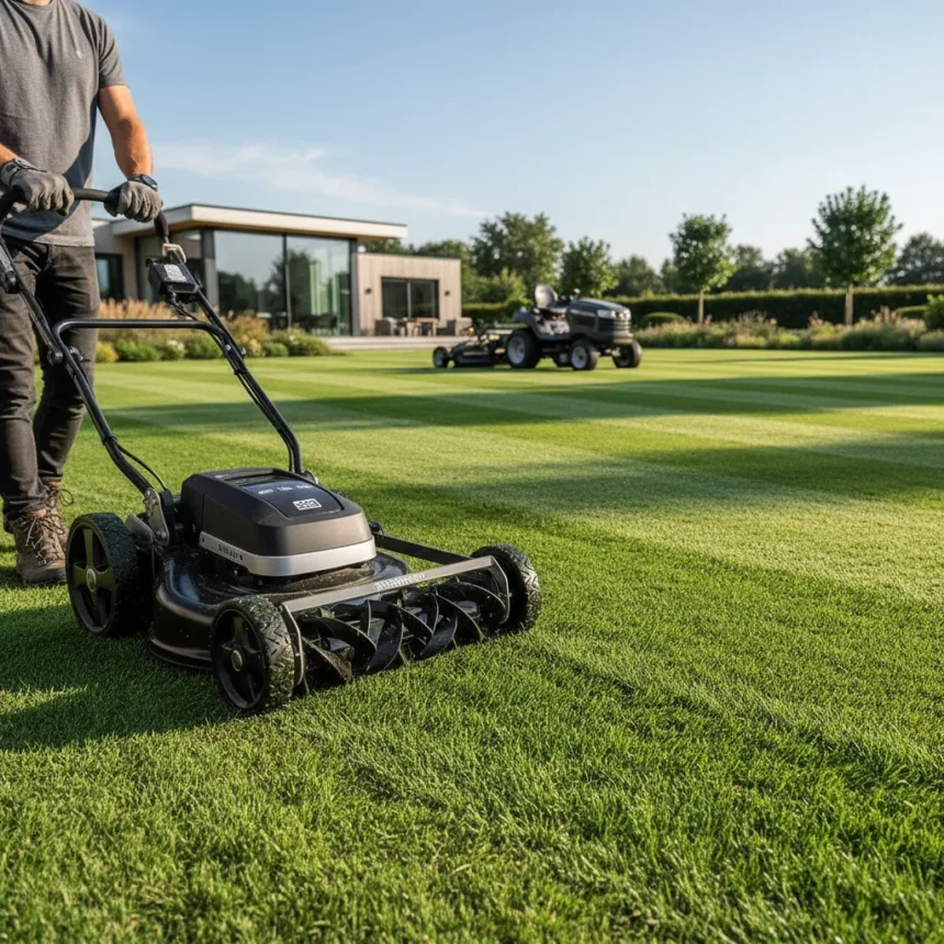 How to create perfect lawn stripes: the mower type that works