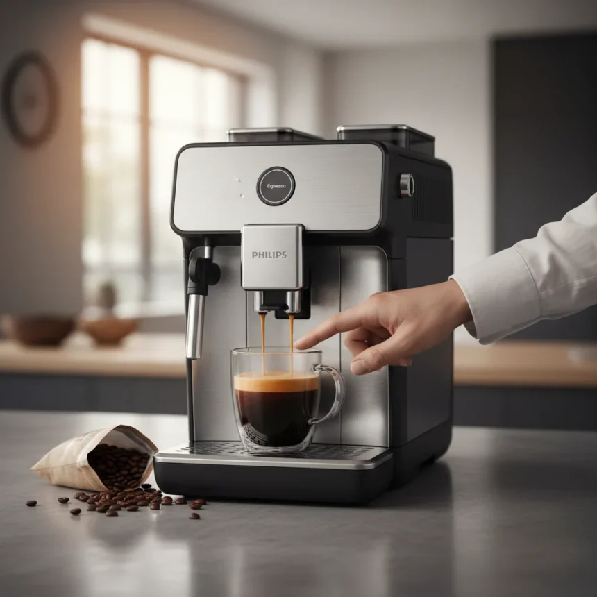 Philips Café Aromis Series 8000 Proves Premium Doesn't Mean Complicated — AI-generated illustration