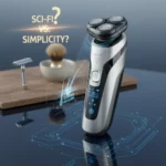 Philips Norelco i9000 Prestige Ultra shaves below skin for flagship smoothness — AI-generated illustration