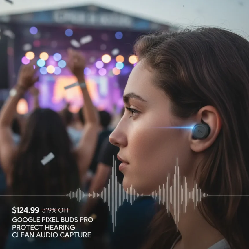 Google Pixel Buds Pro Protect Hearing at Concerts—Now 37% Off