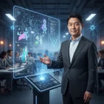 PlayStation CEO Embraces AI for Game Development Strategy — AI-generated illustration