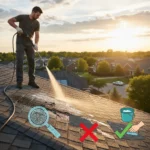 Stop pressure washing your roof—here's why experts disagree — AI-generated illustration