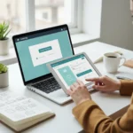 Prestashop makes launching your first online shop surprisingly simple — AI-generated illustration