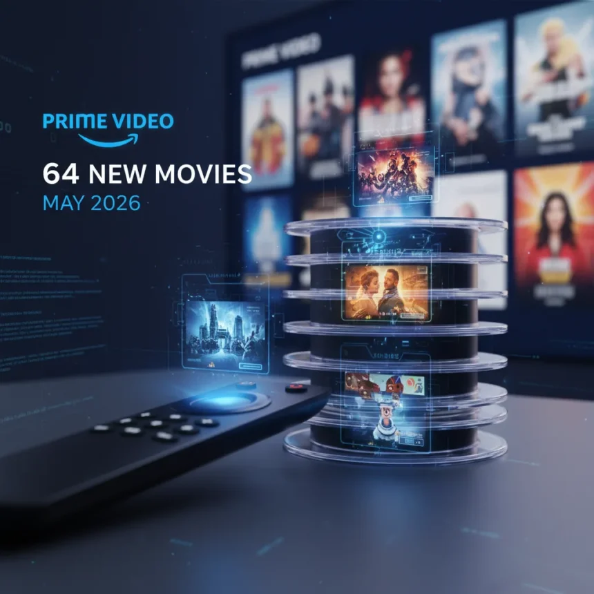 Prime Video's 64 new movies in May: 5 picks worth streaming now — AI-generated illustration