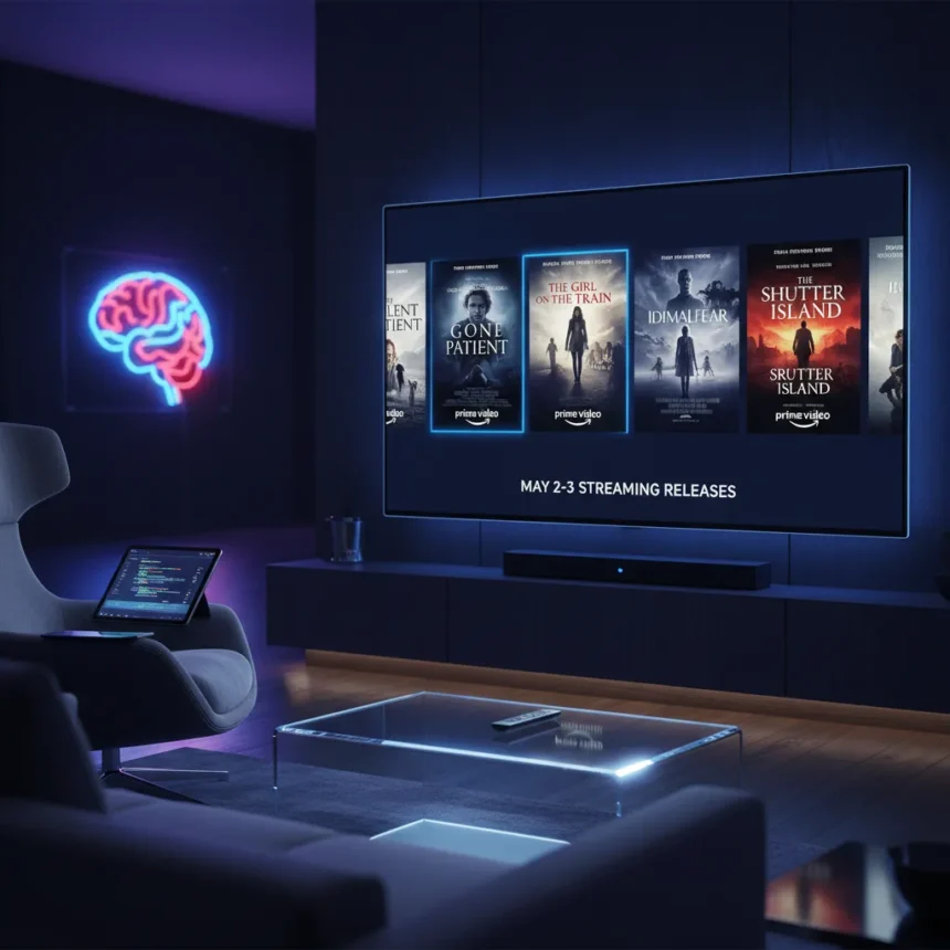 Prime Video psychological thrillers to stream May 2-3 — AI-generated illustration