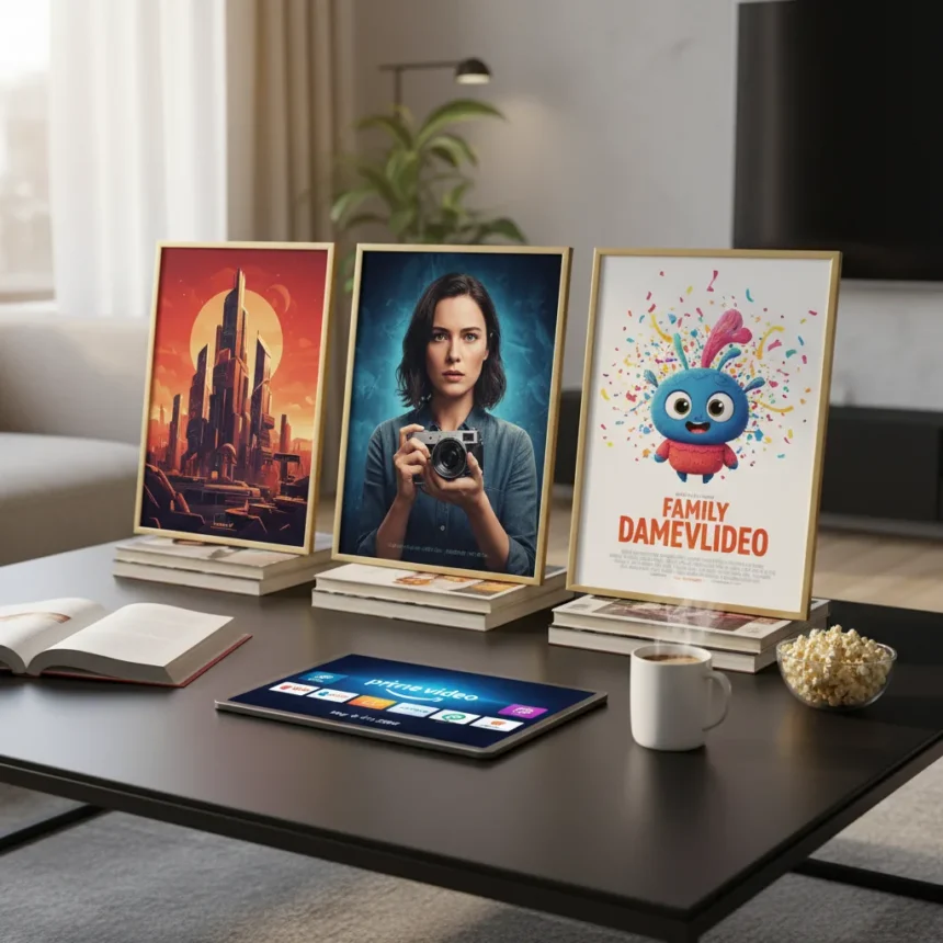 Prime Video streaming picks for May 8-10 weekend — AI-generated illustration