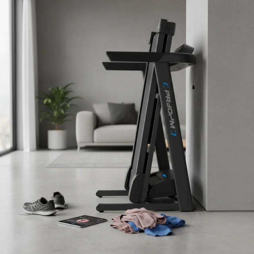 ProForm Carbon Pro 9000 Folds Away But Leaves Fitness Goals Behind
