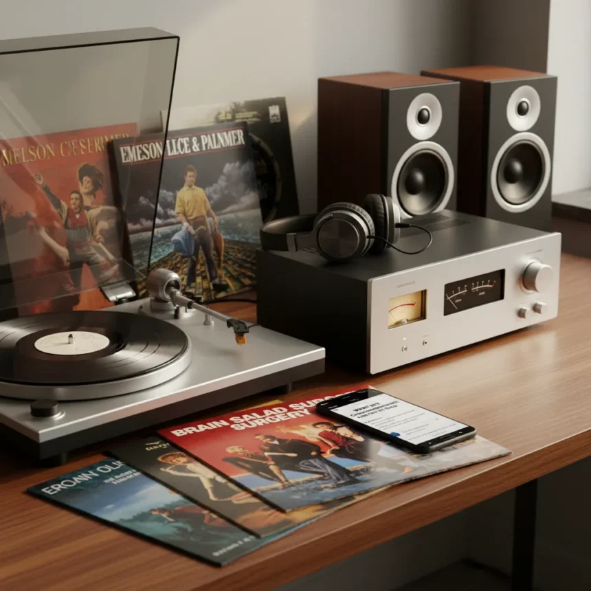 Best prog rock albums for hi-fi testing: what readers prefer — AI-generated illustration