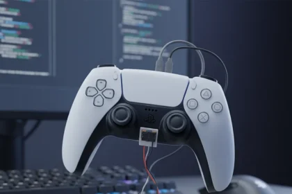 PS5 DualSense wireless PC hack costs $7 and actually works — AI-generated illustration