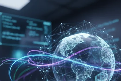 Quantum internet breakthrough achieves unhackable global network on fiber — AI-generated illustration