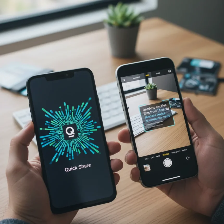 Quick Share QR code feature bridges Android-iPhone gap